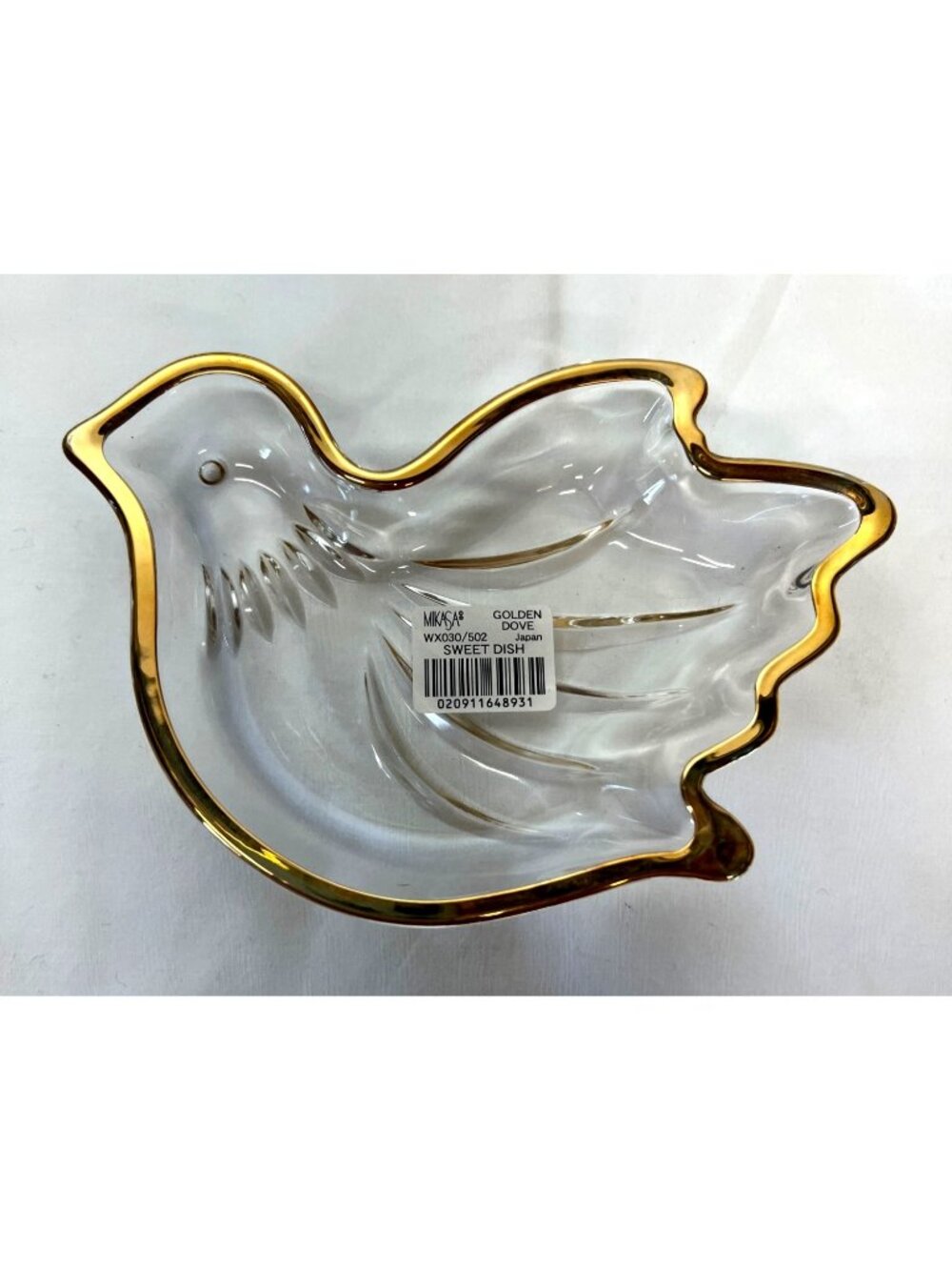 Mikasa Golden Dove Crystal Sweet Dish
